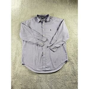 Ralph Lauren Polo Button Down Shirt Men 16‎ 1/2 32/33 Yarmouth